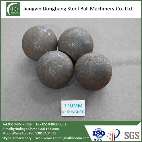 110mm Grinding Balls Production For Iron Ore Mine