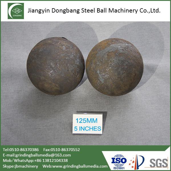 125mm Steel Ball For SAG Ball Mill