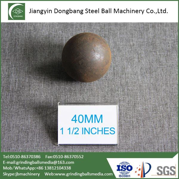 Steel Ball For Silver Ore Mine